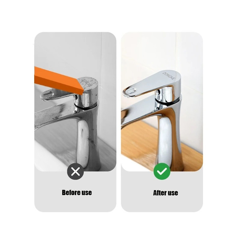 2pcs Limescale & Rust Eraser Rubber – Multi-Purpose Cleaning Tool for Kitchen