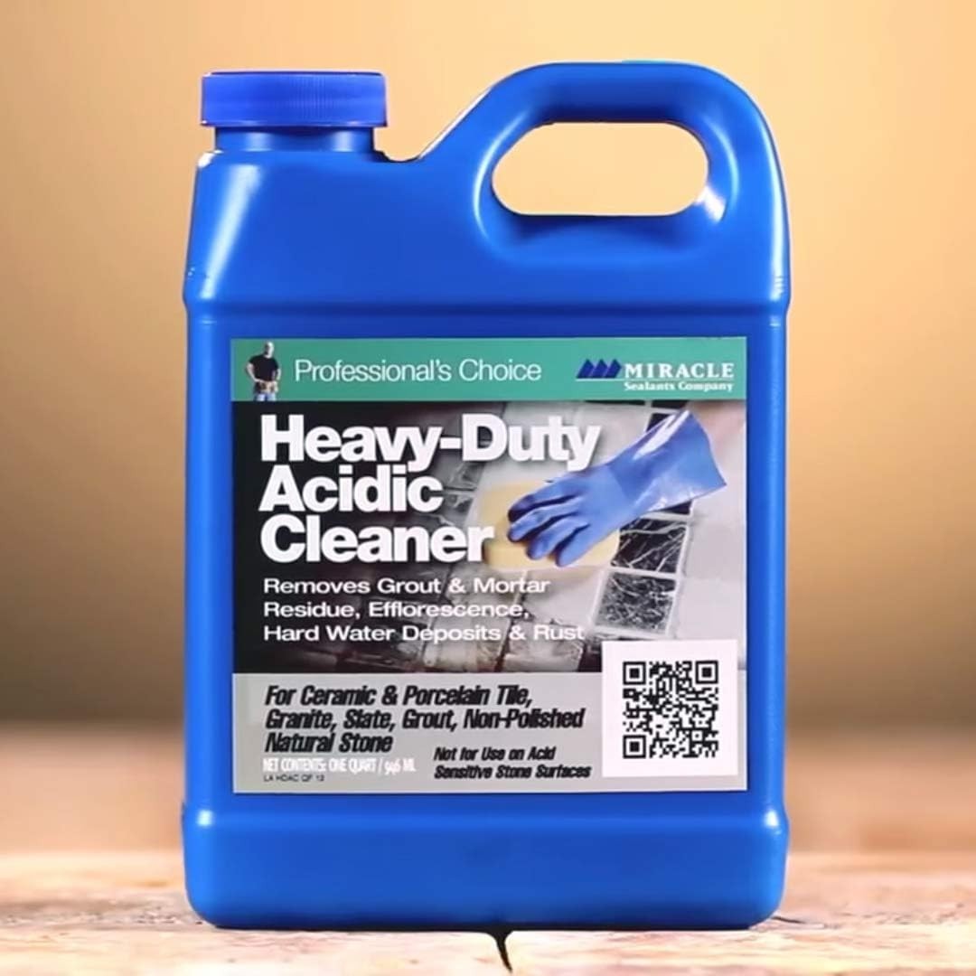 Dilutable Heavy-Duty Acid Cleaner – Quart for Interior & Exterior Surface Care