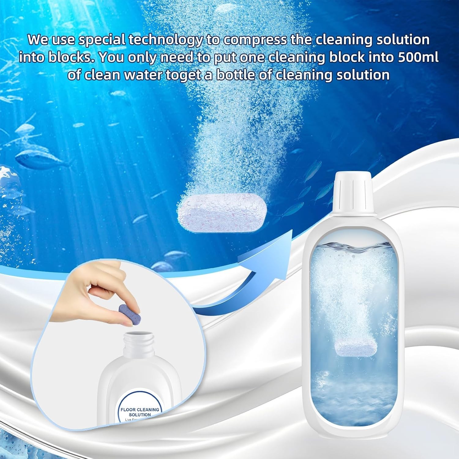 Tineco Compatible Lavender Scents Floor Cleaner 10 Bottles