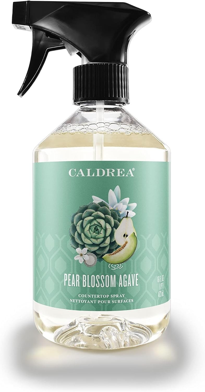 Caldrea Multi-surface CounterTop Spray 16 Fl Oz (Pack of 1), Transparent