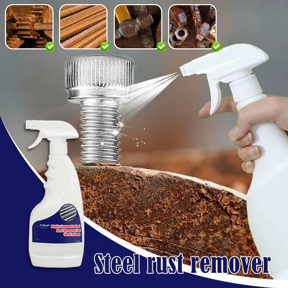 New Heavy Duty Rust Removal for Metal,Multipurpose Rust Remover Spray,Stainless