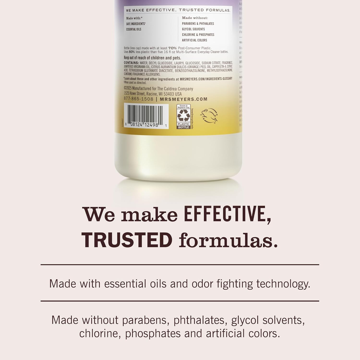 Mrs. MEYER’S Clean Day Multi-Surface Everyday Concentrate, Compassion Flower Sce