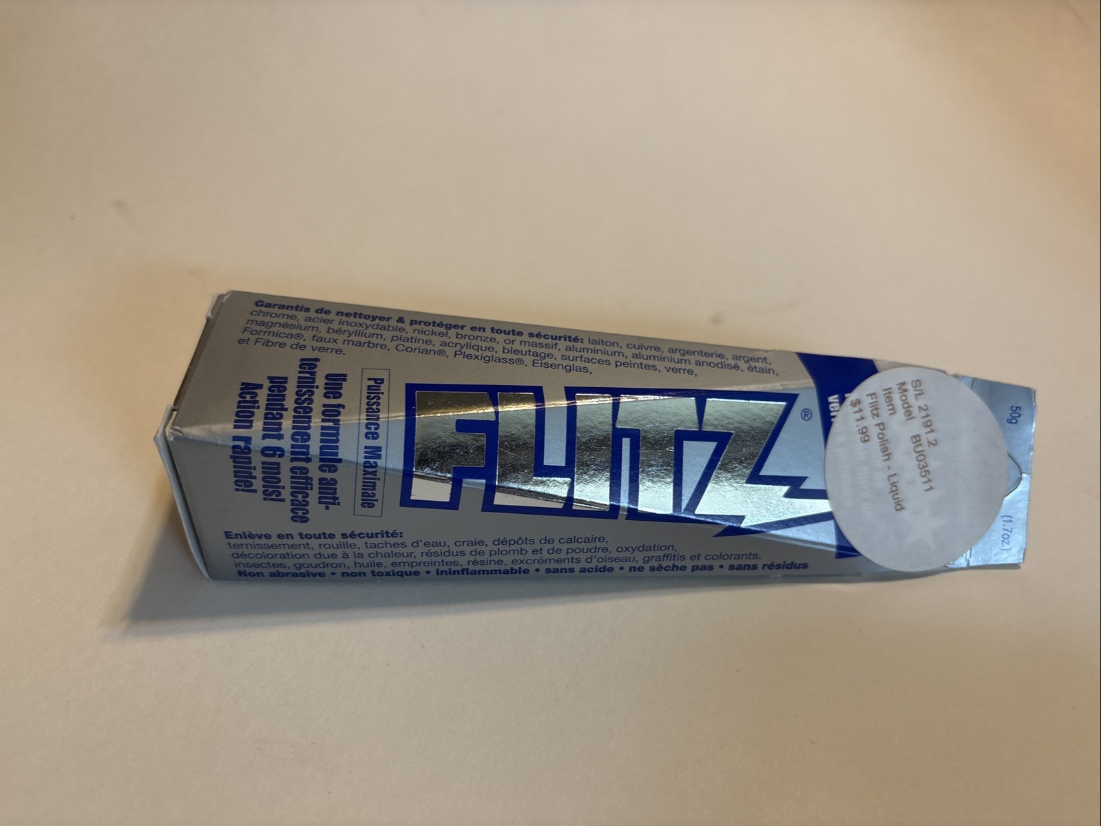 FLITZ Metal, Plastic & Fiberglass Polish Maximum Strength