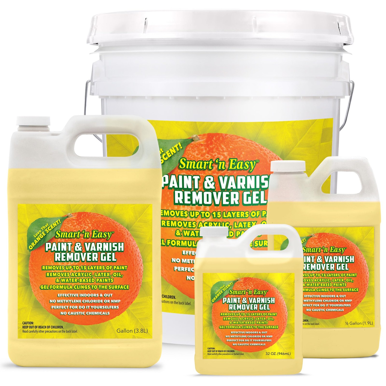 Smart ‘n Easy Paint & Varnish Remover Gel – Do It Yourself Friendly Paint Rem…