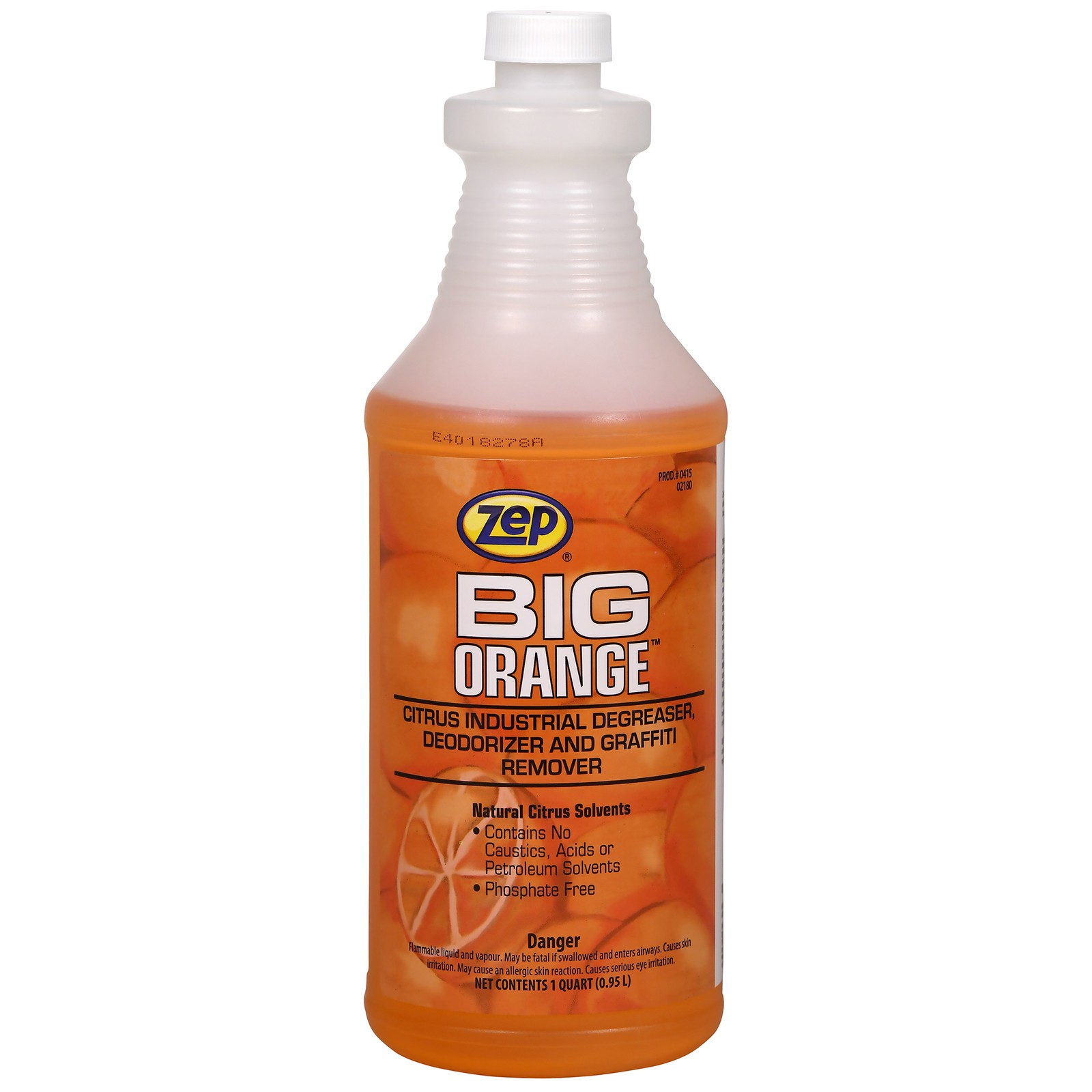 Zep Big Orange Liquid Citrus Solvent Degreaser – 32 oz (Case of 12) 41501