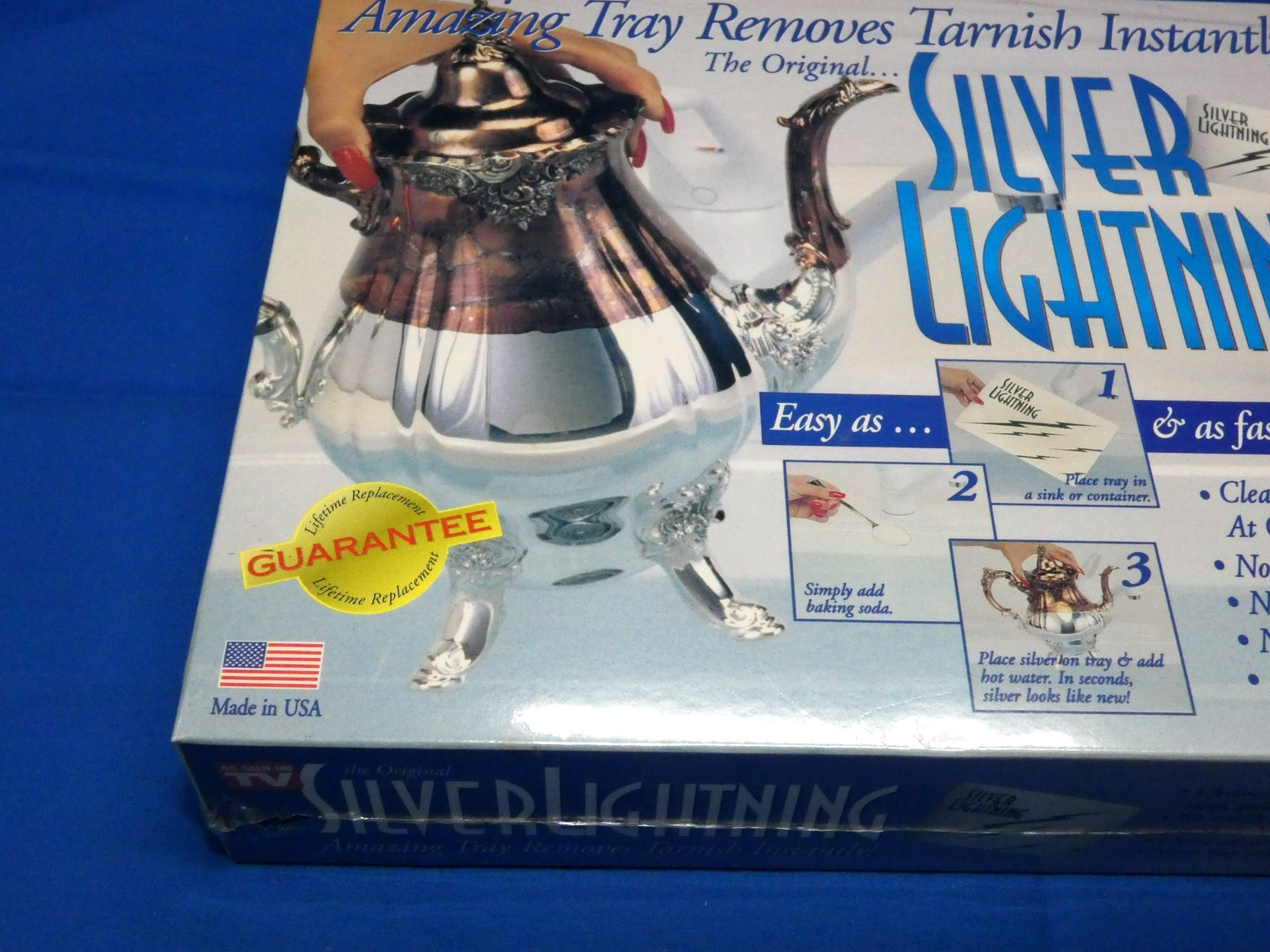 Silver Lightning Jewelry Cleaner Tarnish Remover As Seen on TV NEW IN BOX!!!