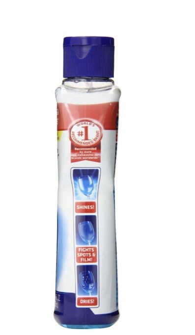 Finish Jet-Dry Liquid Rinse Aid, Dishwasher Rinse & Drying Agent, 6.76 fl oz 2pk