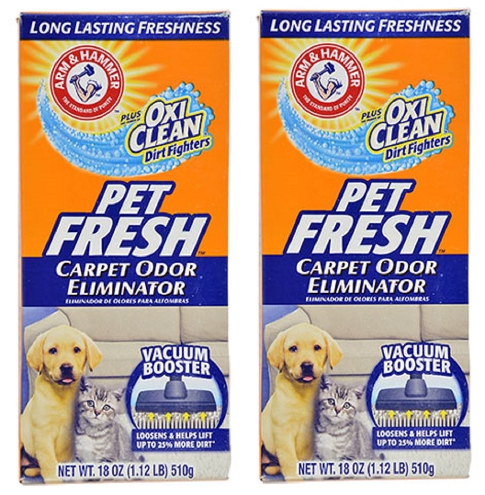 Carpet Odor Eliminator & Oxi Clean Dirt Fighters, 18 oz, Pack of 2 – Pet Fresh