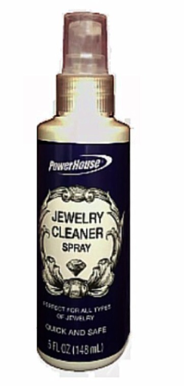Blitz Jewelry Cleaning Cloth with Power House Jewelry Spray 2 Items Kit.