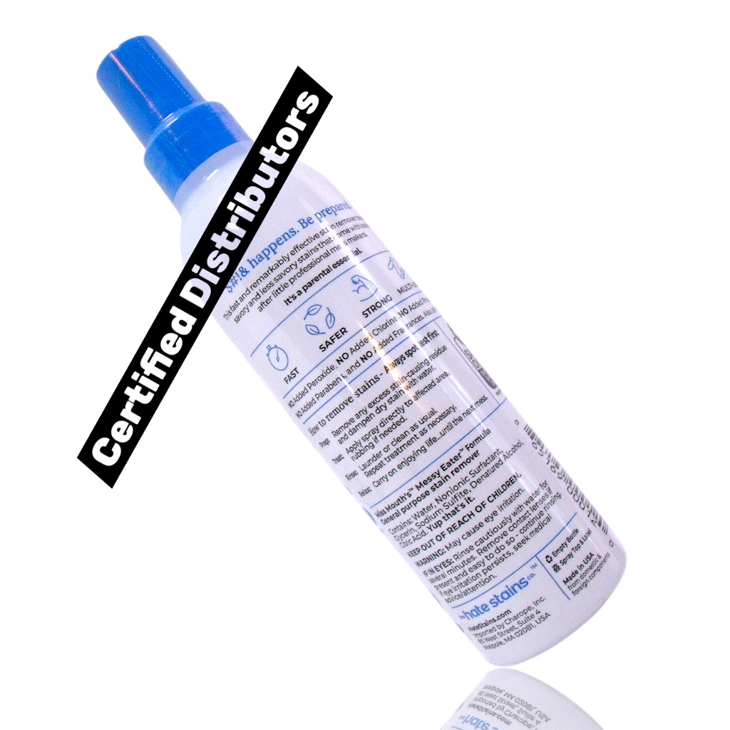 (4-Pack) Miss Mouth’s Messy Eater, Stain Treater Remover Spray 4oz (16oz Total)