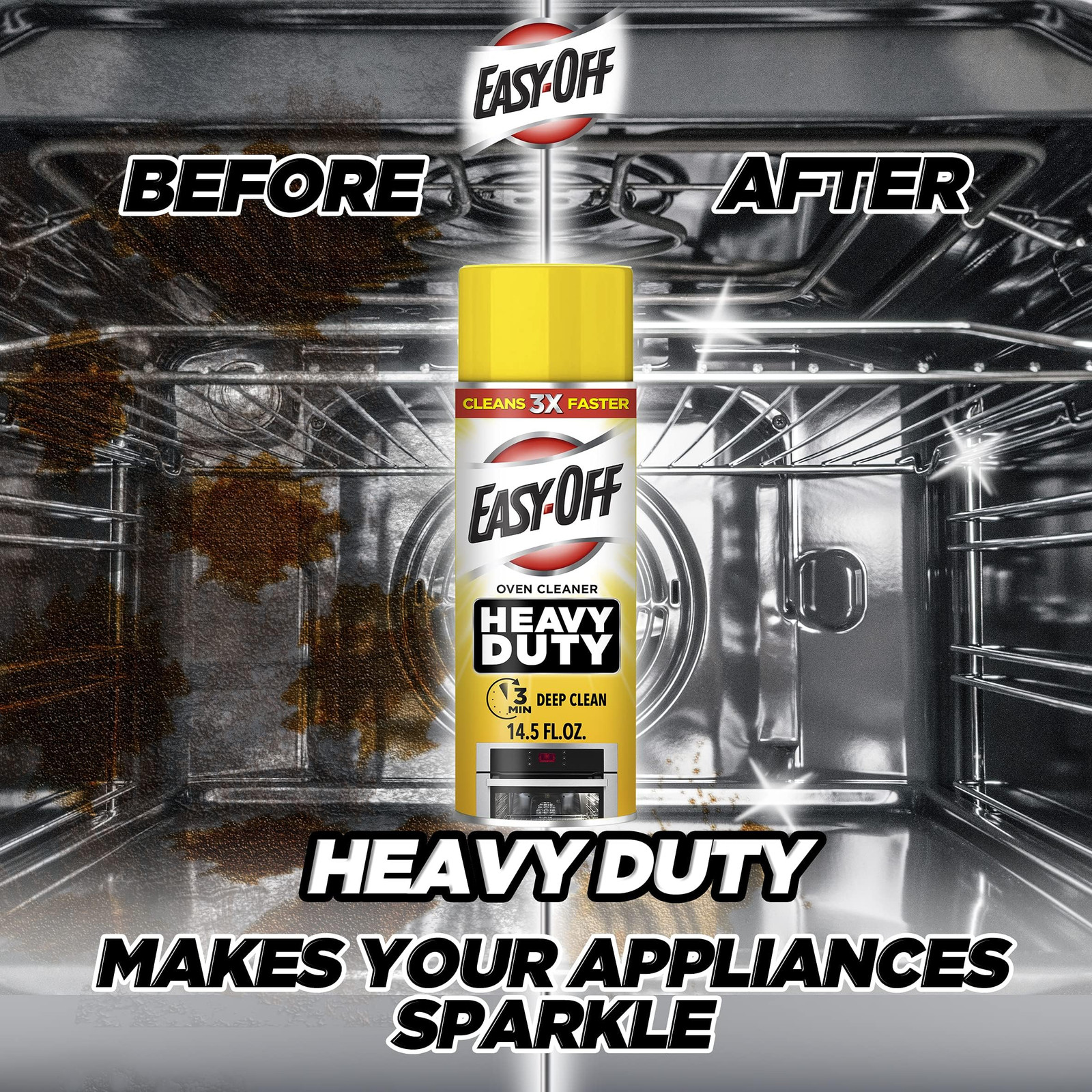 Desengrasante Para Estufas y Hornos En Spray Heavy Duty Aroma a Limón 14.5 oz