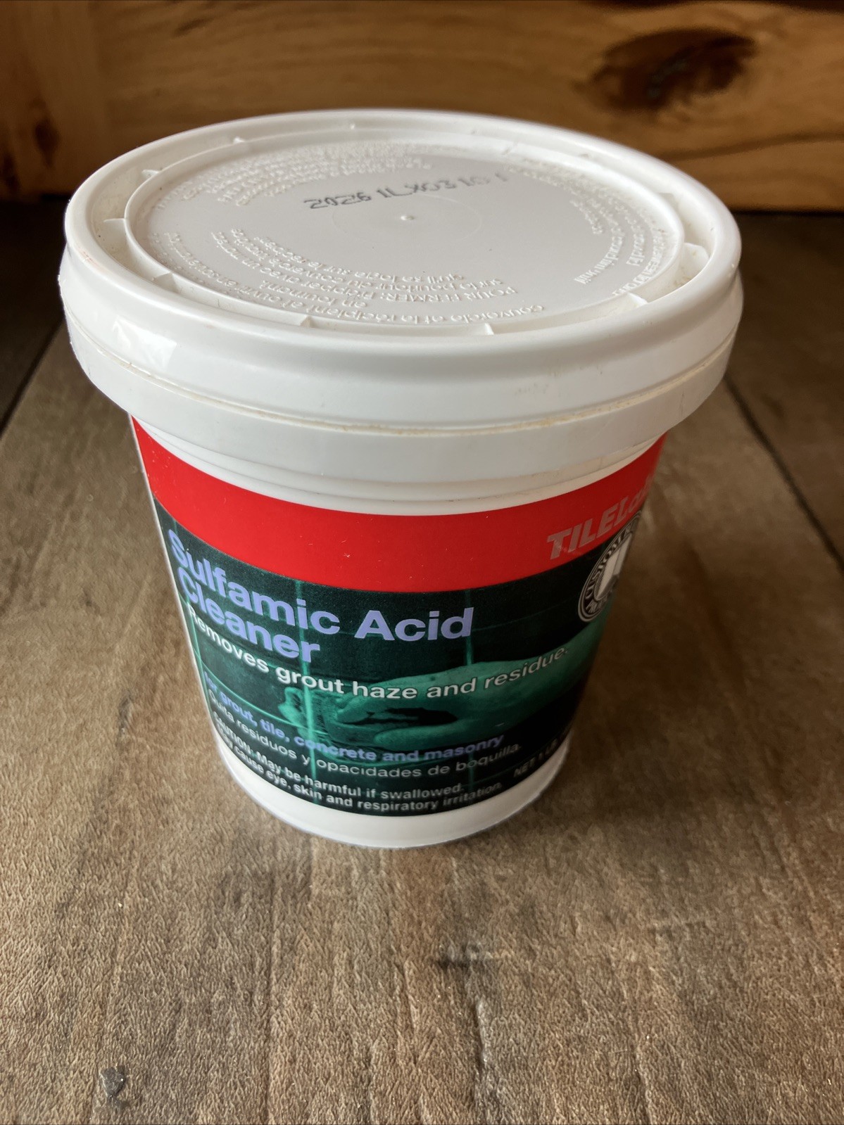 TILELab 1 Lb. Crystals Sulfamic Acid Cleaner TLSACRA1 Tile Grout Haze Residue
