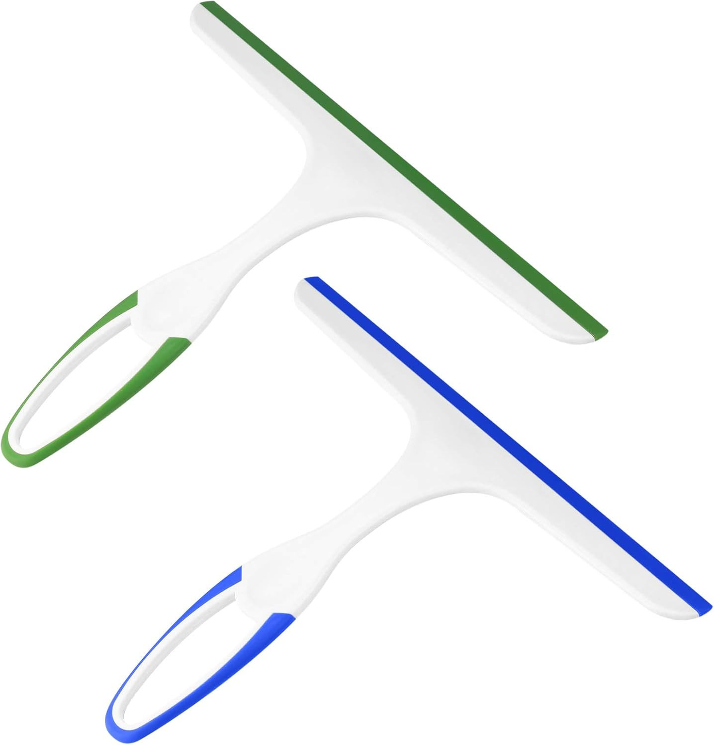2 Pcs Shower Squeegee for Shower Glass Doors,Car Window Windshield Mirror Tile C