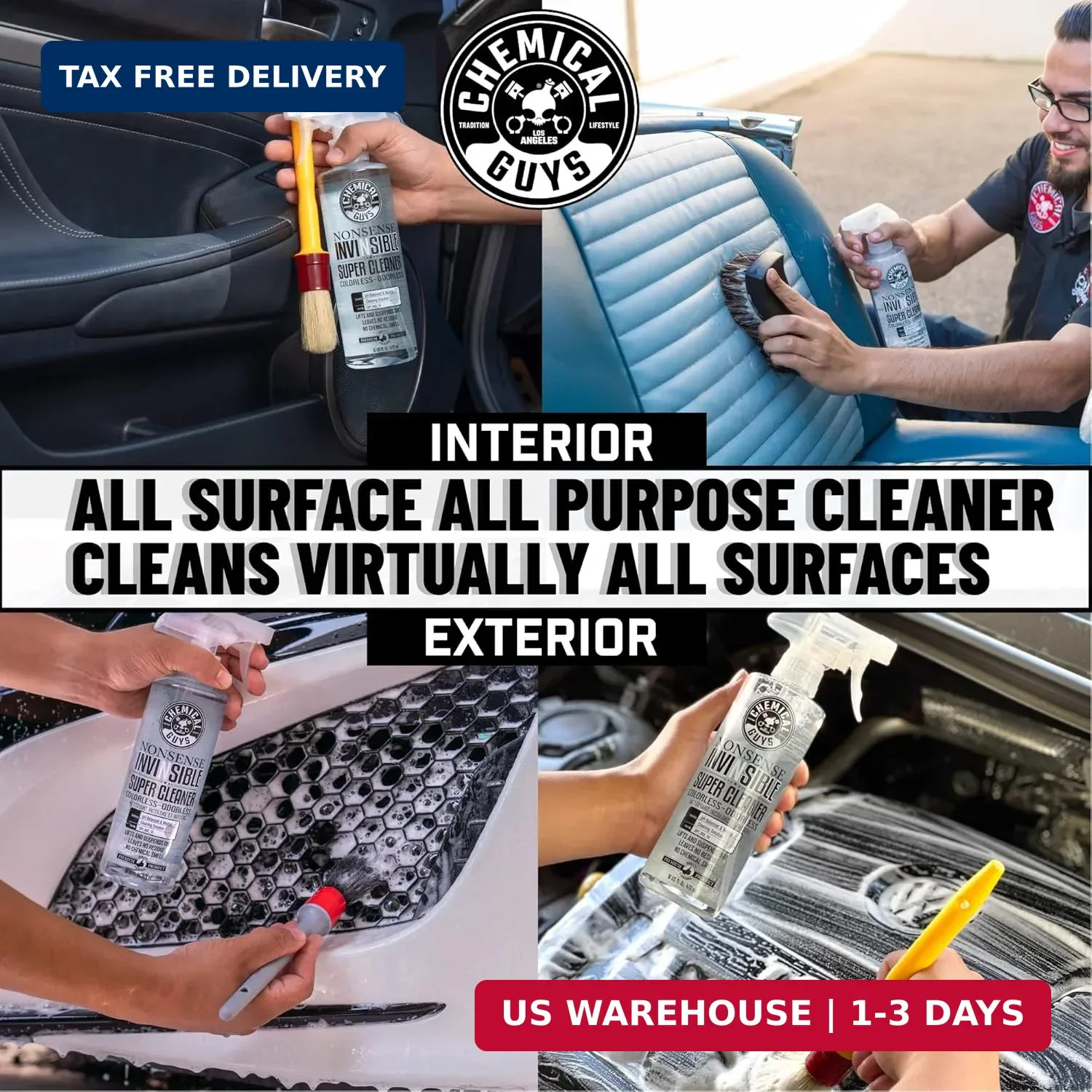 Chemical Guys Nonsense All Purpose Cleaner for Vinyl Carpet Plastic Engine 16oz