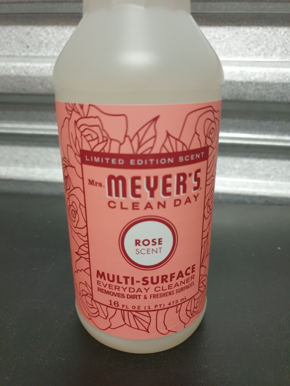 Mrs. Meyer’s Clean Day Multi-Surface Everyday Cleaner Spray Rose 16 oz (3-Pack)