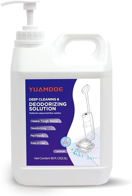 Deep Cleaning & Deodorizing Solution, 85FL OZ/2.5L, Designed for Tineco,