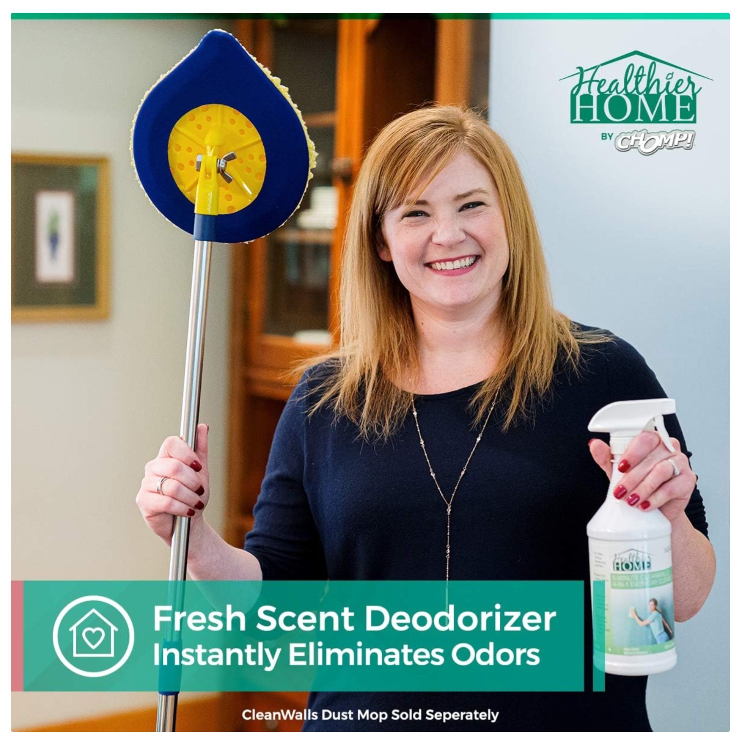 Ceiling and Baseboard Cleaner – Dirt, Dust, Stain