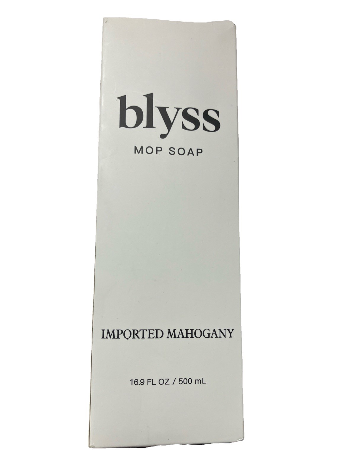Blyss Mop Soap Cleaning Concentrate Imported Mahogany 16.9fl oz Exp 11/2028 NEW