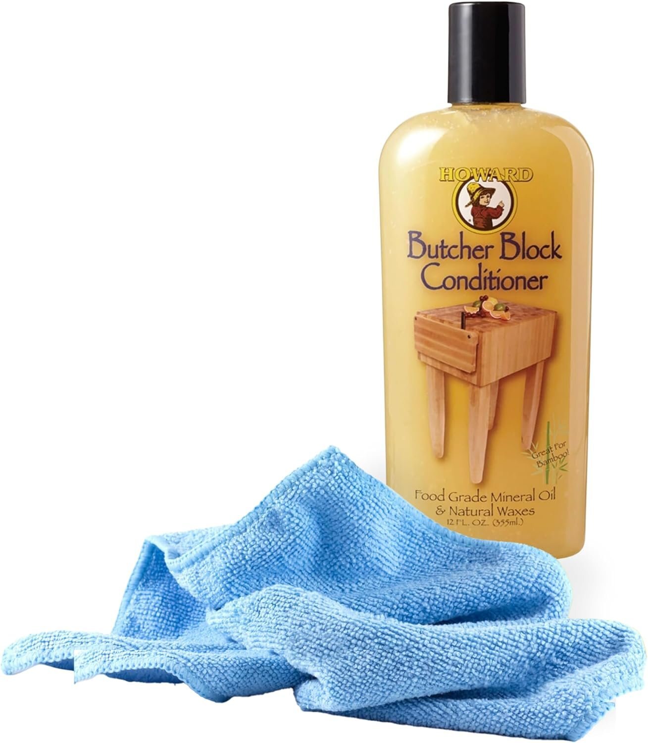 Black Swan Distributors – Howard Butcher Block Conditioner (12 oz) &…