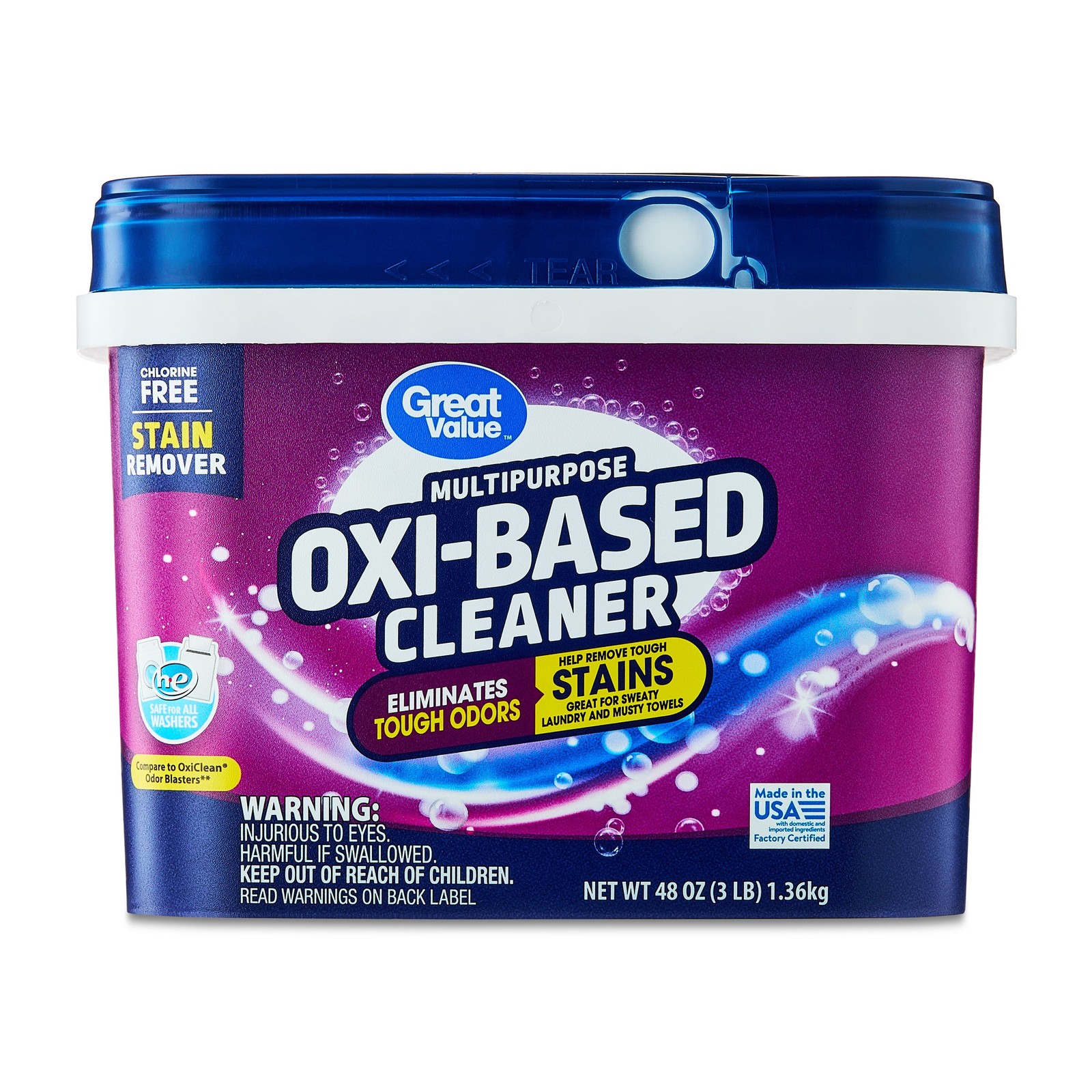 Great Value Multipurpose Oxi-Based Cleaner, 3Lb