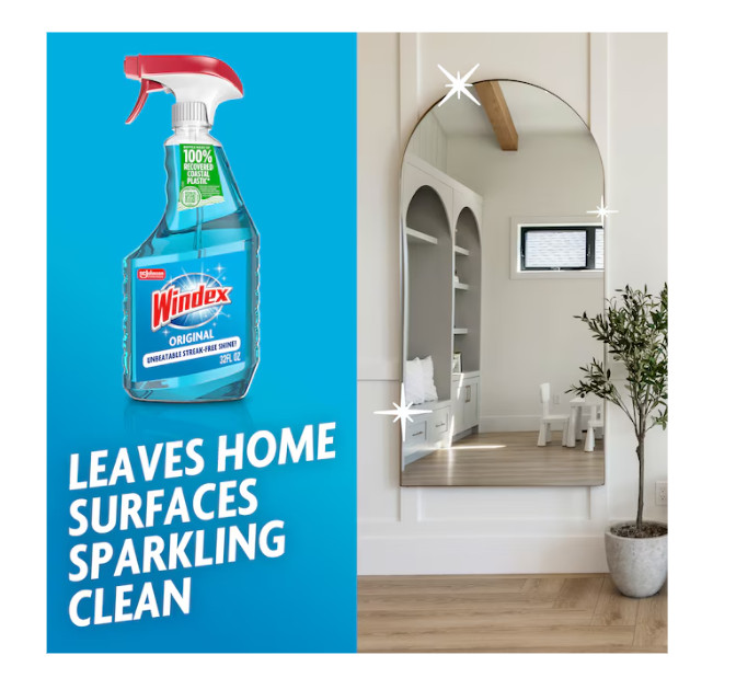 Windex Original 23 -fl oz Pump spray Glass Cleaner