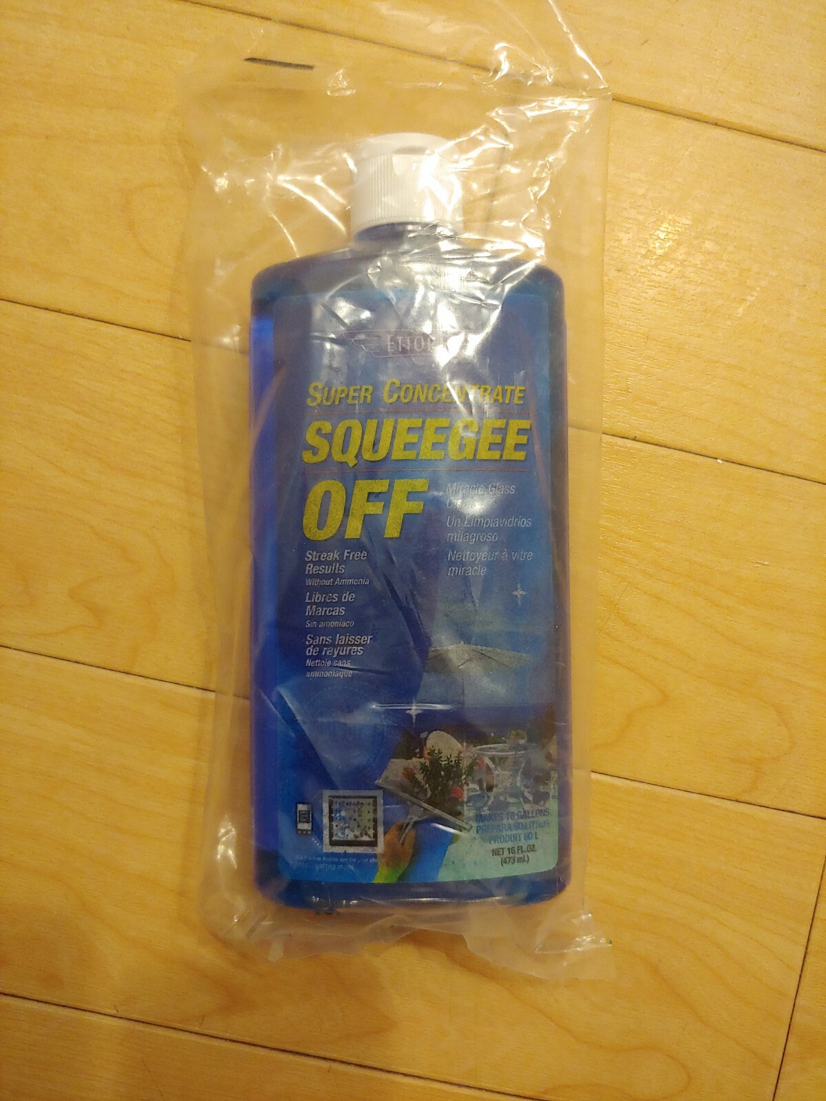 Ettore 30116 Squeegee-Off Window Cleaning Soap, 16-ounces