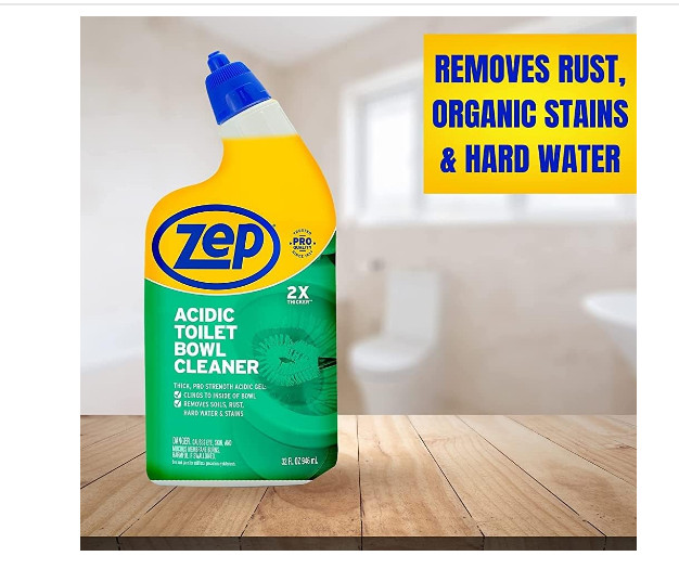 Zep Acidic Toilet Bowl Cleaner, 32 Oz