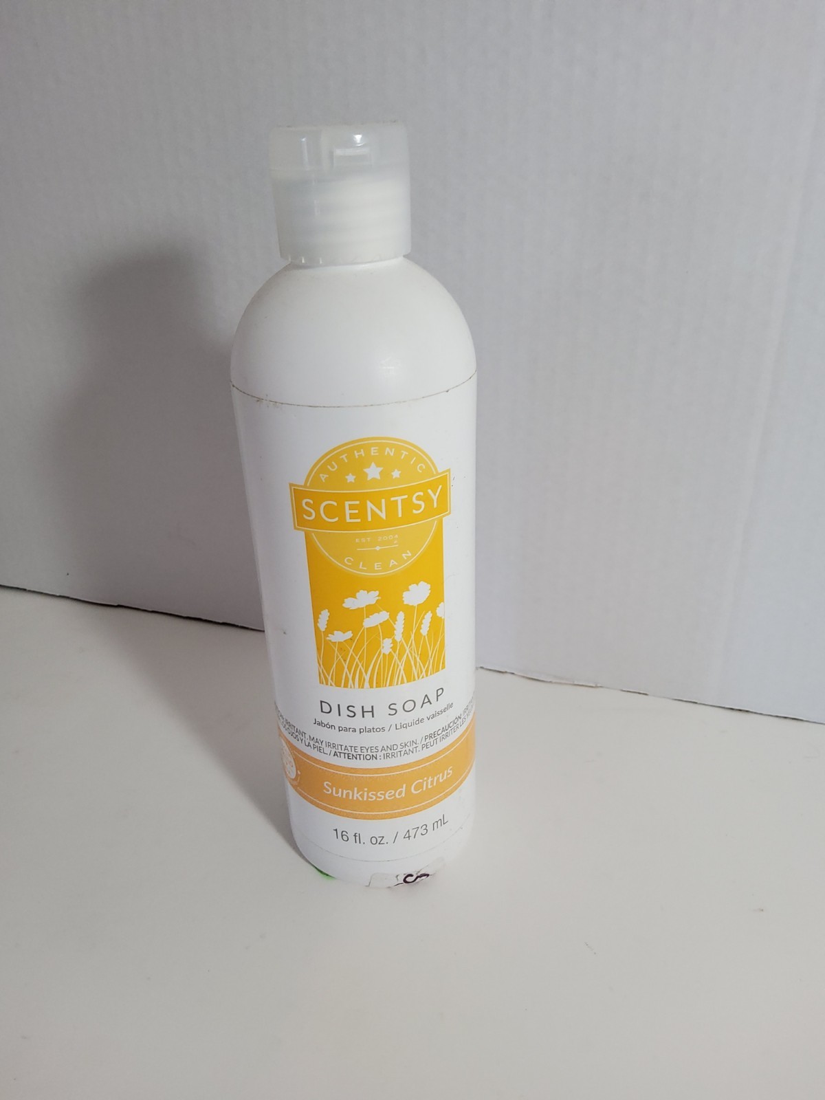 🍊 Scentsy Dish Soap – Sunkissed Citrus – Discontinued – 16 fl oz / 473 mL