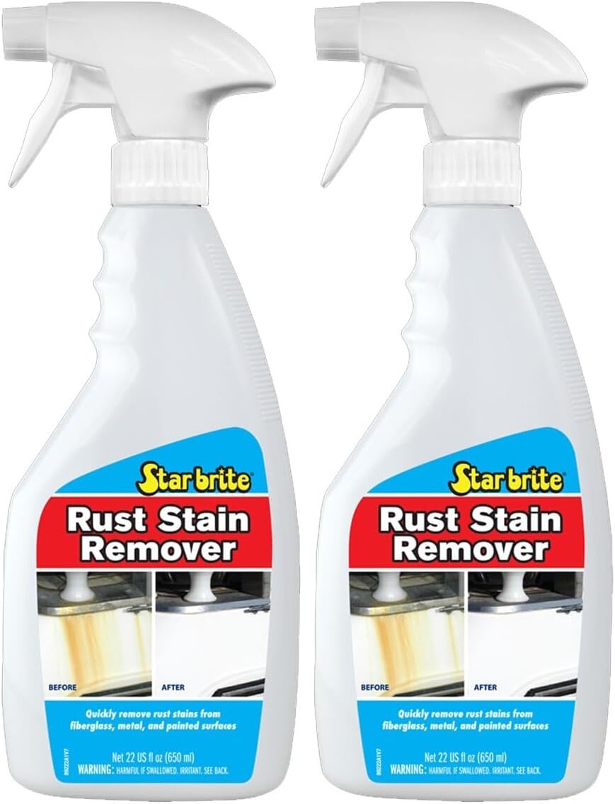 2 pack StarBrite Rust Stain Remover Spray 22 Oz Dissolve Corrosion Stains