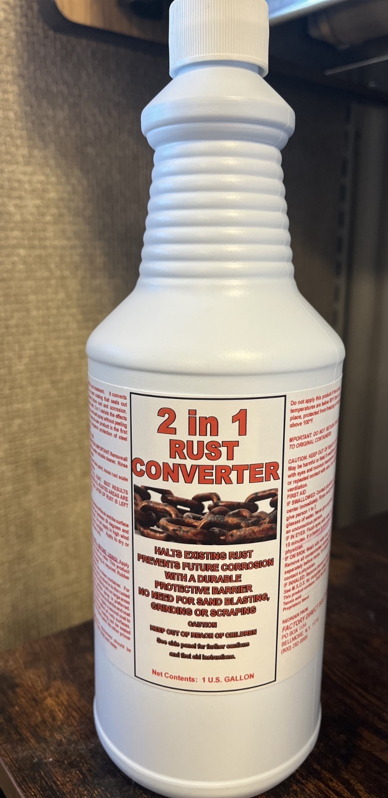 2 in 1 RUST CONVERTER QUART SIZE