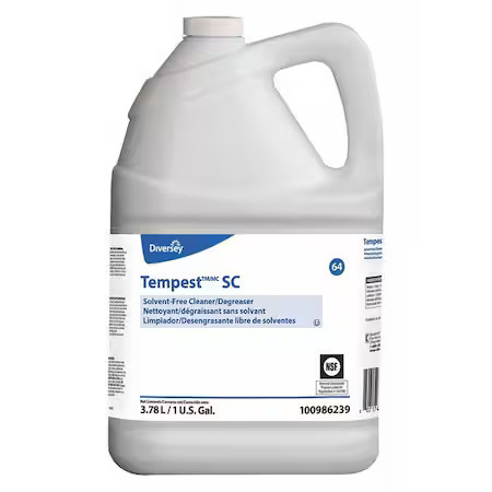 Diversey 100986239 Tempest Sc Surfacant Cleaner Degreaser, 1 Gal Jug, Solvent