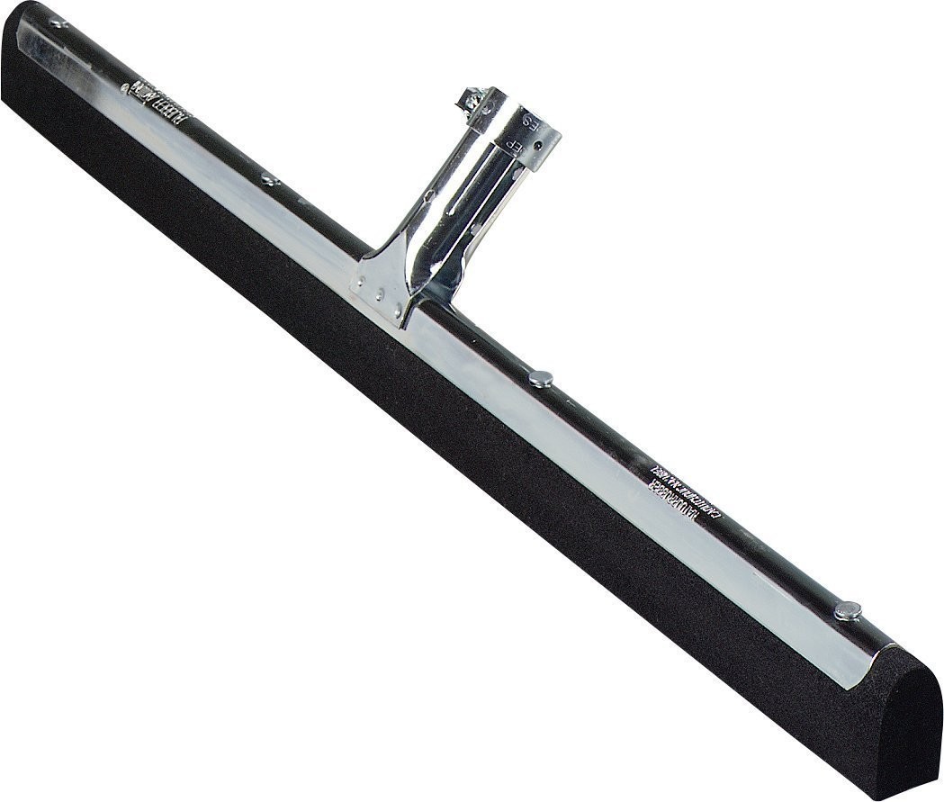 Double Foam Rubber Squeegee with Heavy Duty Steel Frame – 22″ for Floors, Bathro