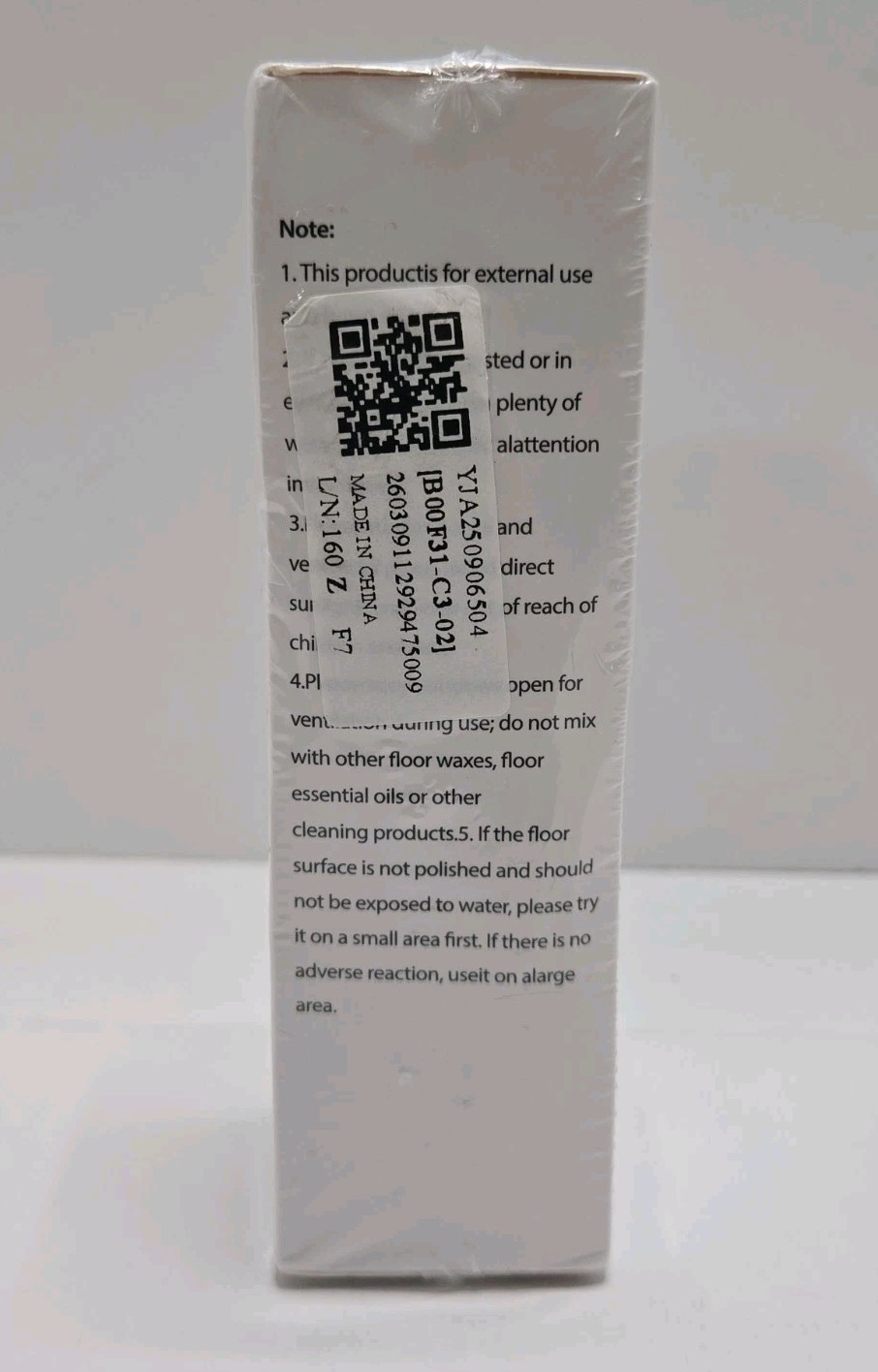 R&W Mop Soap Brazilian Waves – NEW Sealed 120ml Floor Cleaner