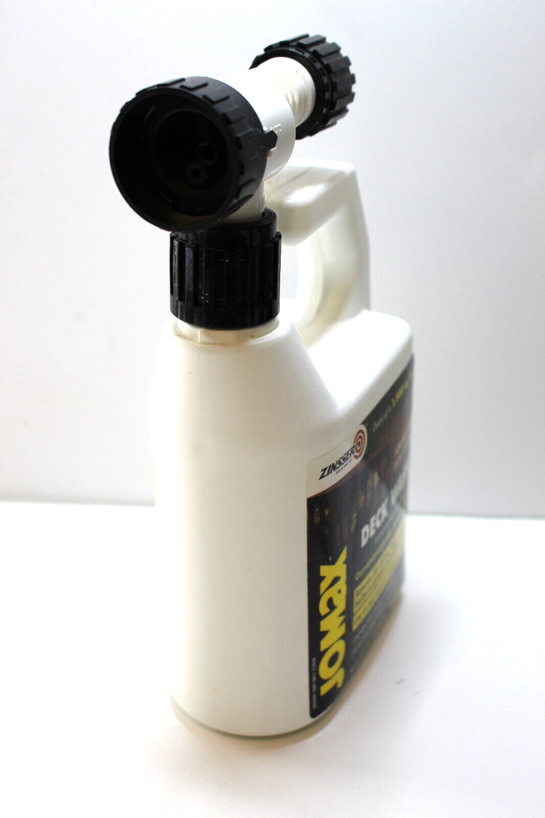 Deck wash, Zinsser, Jomax, 32oz., Concentrate, Hose hook up, cleans 1,500 sq. ft