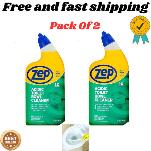 Zep Acidic Toilet Bowl Cleaner, 32 Oz