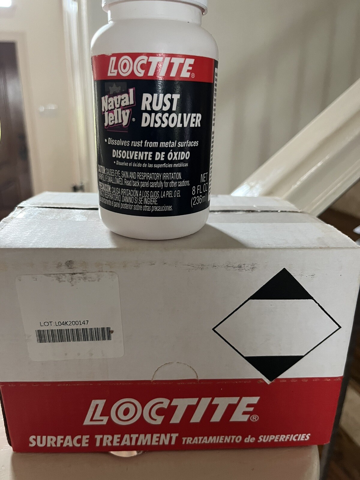 Loctite 1381191 8oz Naval Jelly Rust Dissolver. Case Of 6