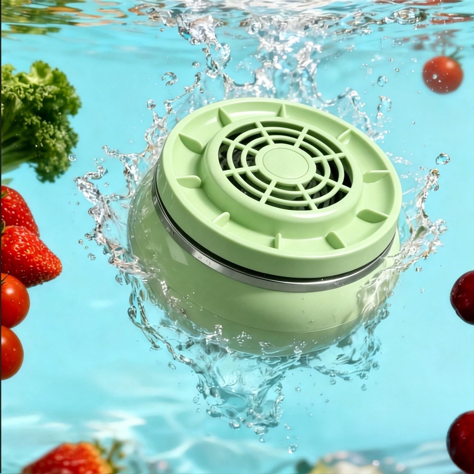 Fruit and Vegetable Washing Machine, Wireless Fruit Cleaner Device, Ti Electr…