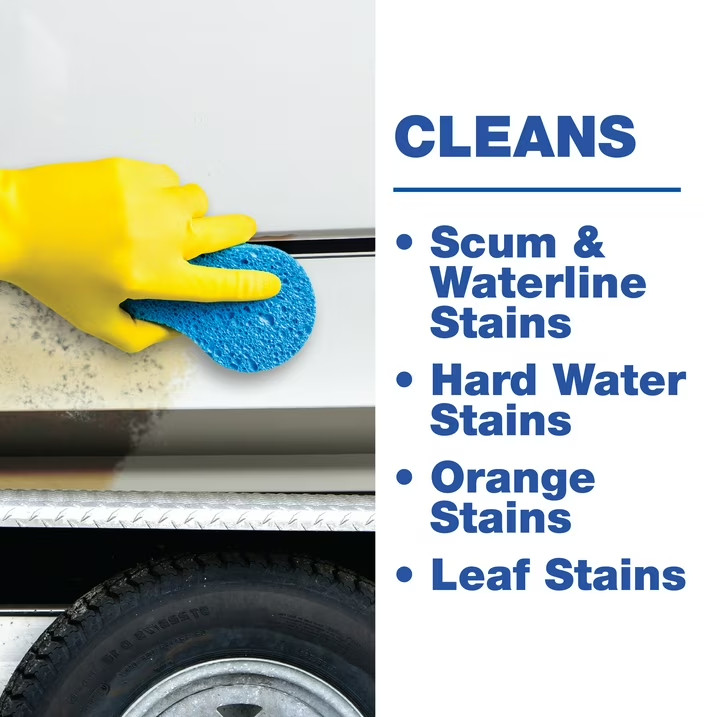 STAR BRITE Instant Hull Cleaner – Gel Spray Formula Clings to Vertical Surfaces