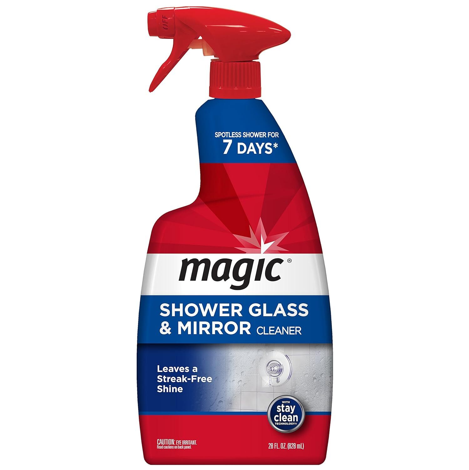 MAGIC Shower Glass & Mirror Cleaner Trigger, 28 fl oz