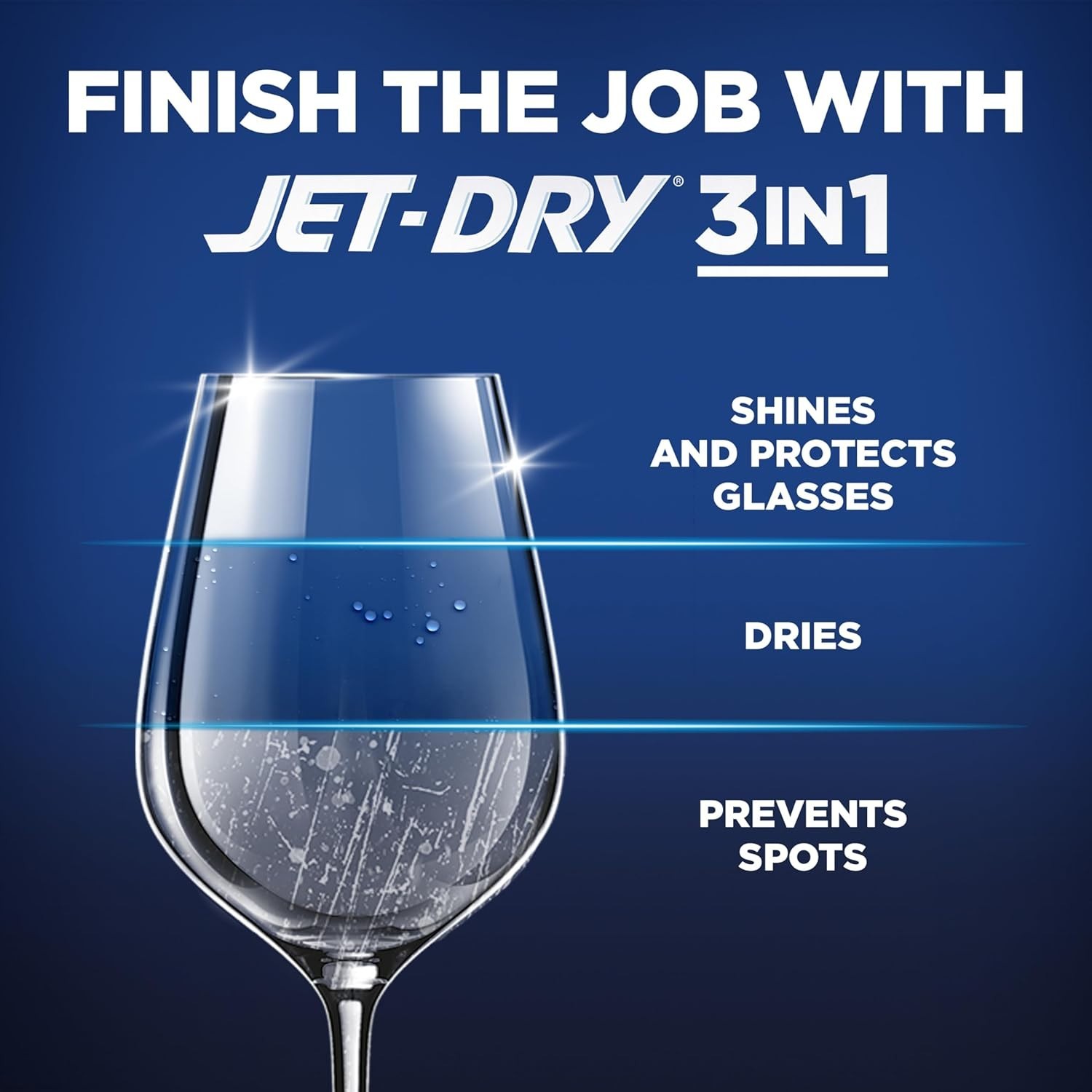 Jet-Dry Rinse Aid Dishwasher Rinse Agent & Drying Agent 8.45 Fl Oz Pac