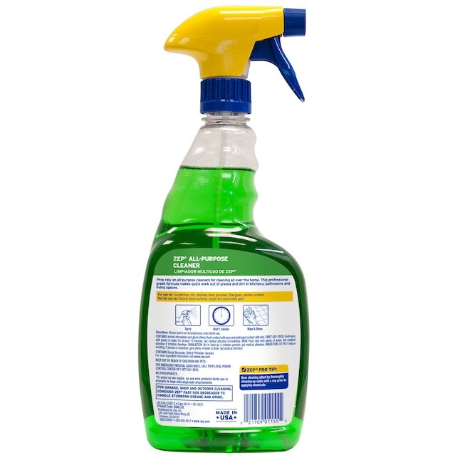 Zep 32-fl oz Pleasant Liquid All-Purpose Cleaner Spray Cleaning Powerful Pro NEW
