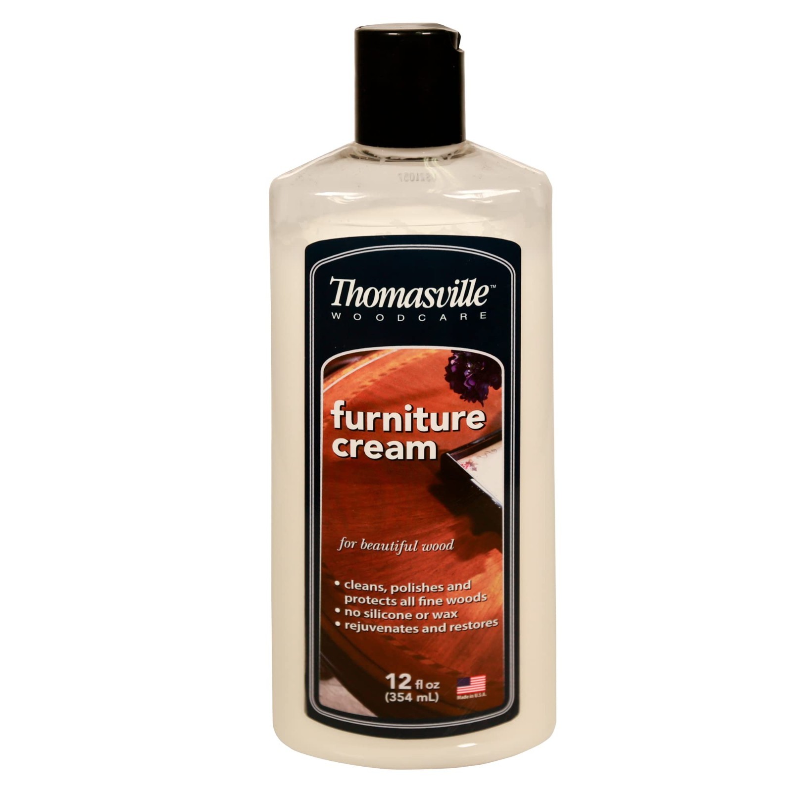 Thomasville Furniture Cream 12oz Wood Polish Cleaner Restores Shine
