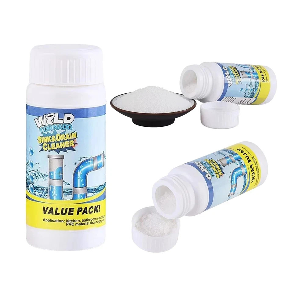 Wild Tornado Powerful Sink Drain Cleaner High Efficiency Clogging Cleaner