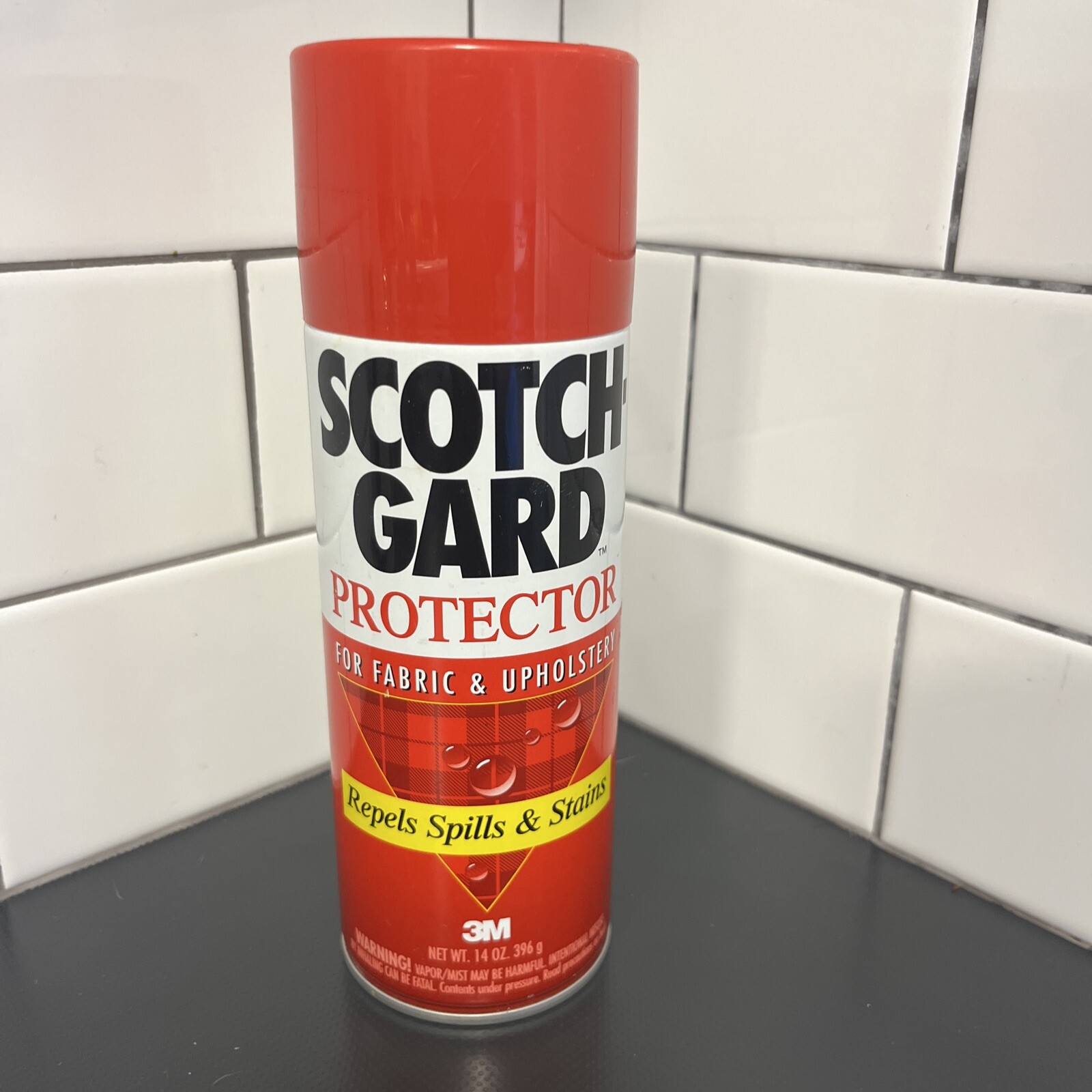 Scotch Gard Guard Protector Fabric Upholstery 14 oz Old Formula 1997 Full Bottle