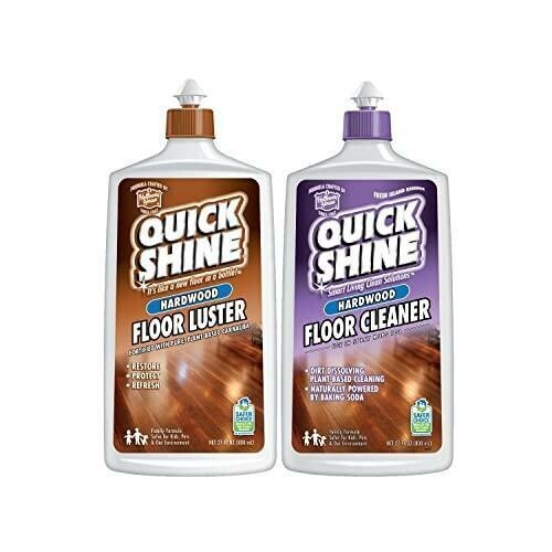Quick Shine 2 Pack Smart Combo- Includes 1 Hardwood Floor Cleaner 27 FL oz