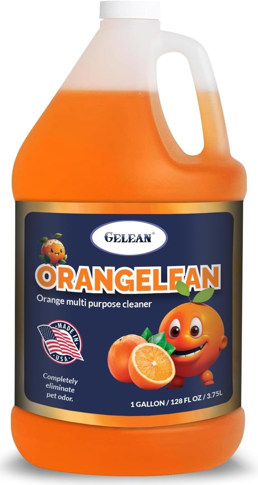 AllPurpose Cleaner Concentrate 128 oz Makes 64 Gal pH Neutral Orange Scent Floo