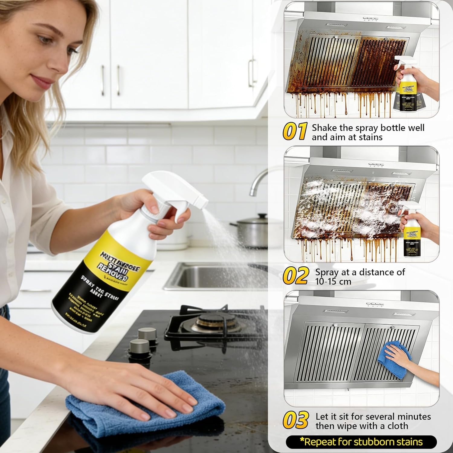 All Purpose Cleaner Spray for Alien Multi-Purpose Stain Remover, Powerful Cleane