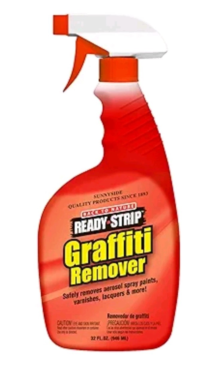 *6 Pack* Sunnyside 68932 Graffiti Remover 1 Quart Spray Bottles