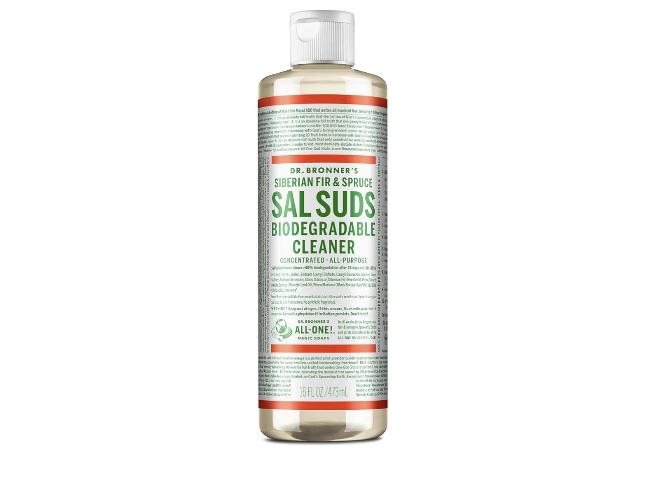 Dr. Bronner Siberian Sal Suds Biodegradable Cleaner – 16 fl oz (3 Pack)
