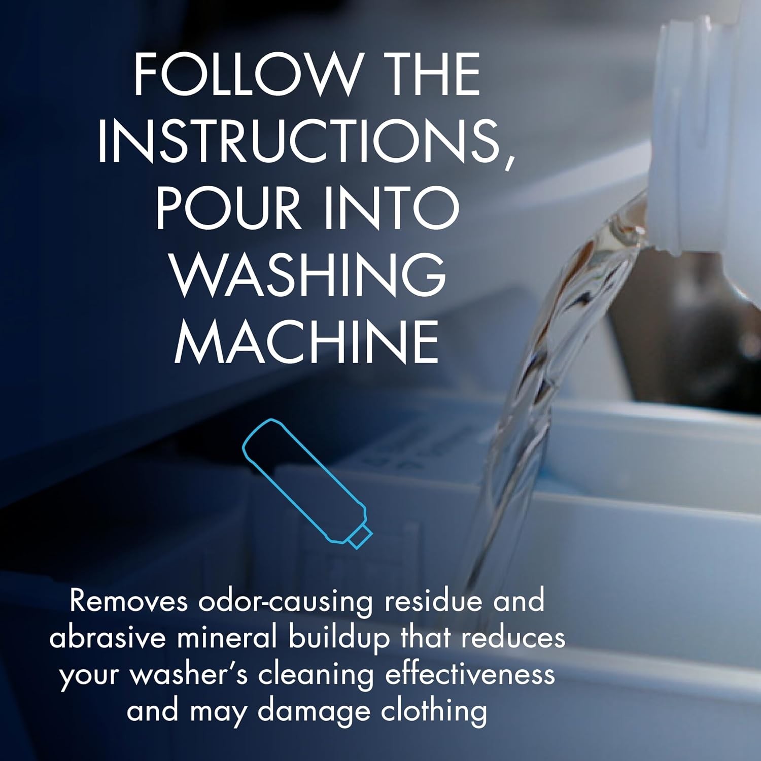 Washing Machine Cleaner, Helps Remove Odor, Buildup, and Limescale, Fresh Sce…
